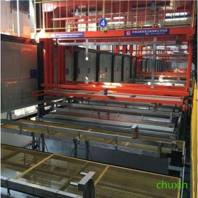 Geautomatiseerde het Platerenlijn van de aluminiumlegering, het Materiaal van de Platerenlijn