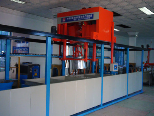 Automatische loop plating lijn Precieze voeding Snel en handig Hangende PLC Control OEM