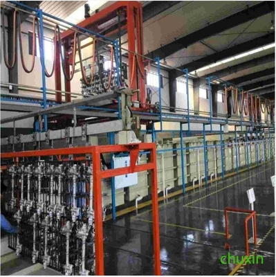 Geautomatiseerde het Platerenlijn van de aluminiumlegering, het Materiaal van de Platerenlijn