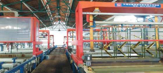 De Galvaniserende Productielijn van het nikkelchromium Vier Laag Hoog Laag Spoor
