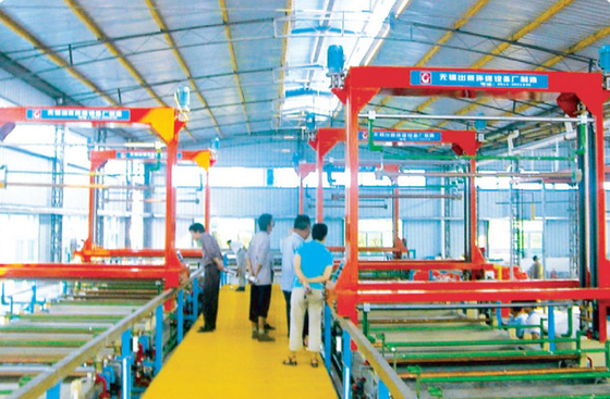 Het automatische Plastic het Galvaniseren Lijniso9000 OEM Hangen