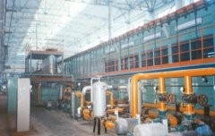 De automobiele productielijn van de anodeelektroforese