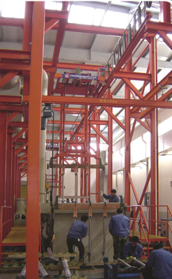 De automatische productielijn die van hard chromium de cilinder van Jiangsu galvaniseren Hengli