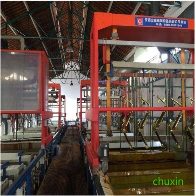 OEM Galvaniserend het Chromium Hoog en Laag Spoor van het Productielijnnikkel Vier Laag