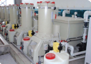 Lijnfilter het automatische doseren Gebruikt voor het water van het elektrische centraleherladen, ovenwater, doorgevende koelwater en industria